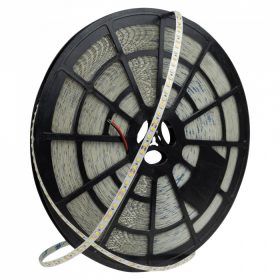   LED szalag SMD 2835 9.6W/m 600lm/m 120LED/m 12V 3000K Melegfényű IP63 Tekercs 25m Ecolight