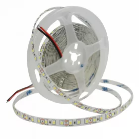   LED szalag SMD 2835 10.8W/m 500lm/m 60LED/m 24V 6500K Hideg IP20 5m-es tekercs Ecolight