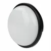 Kültéri felületre szerelhető LED csatornalámpa 15W 1350lm 4000K semleges fehér 120° kerek fekete IP65 Troton Ecolight