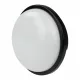 Kültéri felületre szerelhető LED csatornalámpa 15W 1350lm 4000K semleges fehér 120° kerek fekete IP65 Troton Ecolight