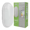 Kültéri felületre szerelhető LED csatornalámpa 20W 1800lm 4000K semleges fehér 120° ovális fehér IP65 Troton Ecolight
