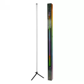   Álló zenei padlólámpa RGB TUYA távirányítóval 5V DC USB TUYA fekete Ecolight