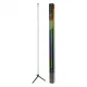 Álló zenei padlólámpa RGB TUYA távirányítóval 5V DC USB TUYA fekete Ecolight