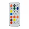 Álló zenei padlólámpa RGB TUYA távirányítóval 5V DC USB TUYA fekete Ecolight