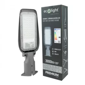   LED utcai lámpa 30W 3900lm 4000K Semleges IP65 130lm/W PREMIUM Ecolight