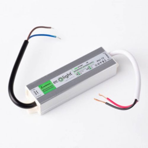 Hermetikus feszültségű LED tápegység IP67 15W 12V Ecolight