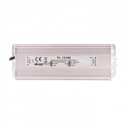 Hermetikus feszültségű LED tápegység IP67 100W 12V Ecolight