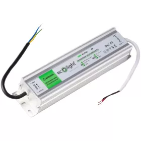   Hermetikus feszültségű LED tápegység IP67 120W 12V Ecolight