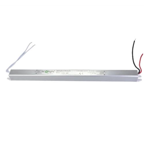 Tápegység LED szalagokhoz Ultra SLIM 3A 36W 12V DC ECOLIGHT bútor