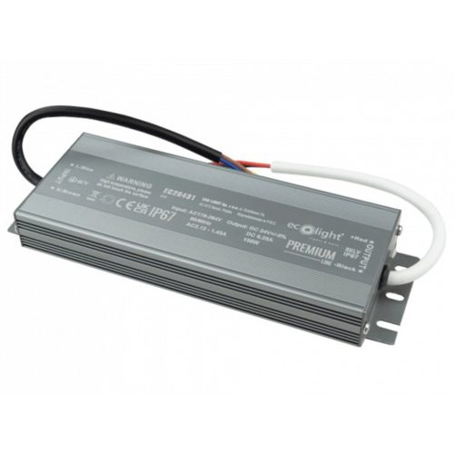 LED tápegység Hermetic IP67 150W 24V Premium Ecolight