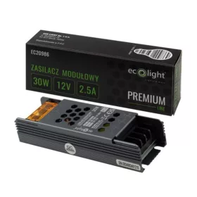 LED Slim Premium 30W 12V Ecolight moduláris tápegység