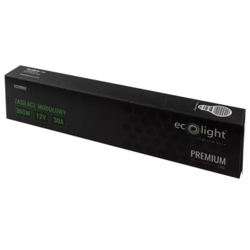 LED Slim Premium 360W 12V Ecolight moduláris tápegység