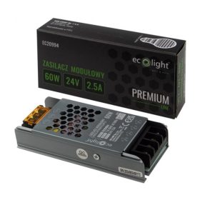 LED Slim Premium 30W 24V Ecolight moduláris tápegység