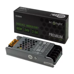 LED Slim Premium 30W 24V Ecolight moduláris tápegység