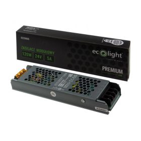 LED Slim Premium moduláris tápegység 120W 24V Ecolight