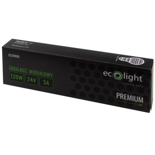 LED Slim Premium moduláris tápegység 120W 24V Ecolight