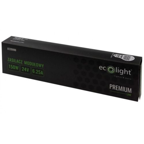 LED Slim Premium 150W 24V Ecolight moduláris tápegység