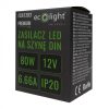 DIN sínre szerelhető tápegység LED szalagokhoz 80W 12V 6.66A IP20 PREMIUM Ecolight