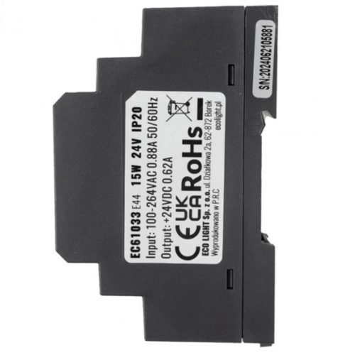 Tápegység LED DIN Rail Premium Line 15W 24V Ecolighthoz