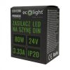 DIN sínre szerelhető tápegység LED szalagokhoz 80W 24V 3.33A IP20 PREMIUM Ecolight