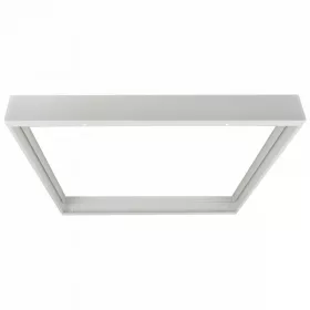   Felületre szerelhető bepattintható keret LED panelekhez 60x60 PVC 65mm fehér Ecolight