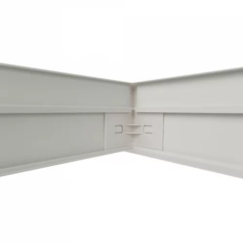 Felületre szerelhető bepattintható keret LED panelekhez 60x60 PVC 65mm fehér Ecolight