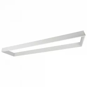   Felületre szerelhető bepattintható keret LED panelekhez 120x30 PVC 65mm fehér Ecolight