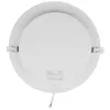 Süllyesztett mennyezeti LED panel lámpatest 24W 2640lm 4000K semleges fehér 120° kerek fehér Downlight Ecolight