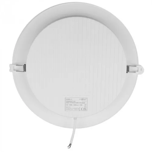 Süllyesztett mennyezeti LED panel lámpatest 24W 2640lm 4000K semleges fehér 120° kerek fehér Downlight Ecolight