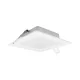 Süllyesztett mennyezeti LED panel lámpatest 6W 660lm 4000K semleges fehér 120° négyzet alakú fehér Downlight Ecolight
