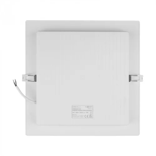 Süllyesztett mennyezeti LED panel lámpatest 24W 2640lm 4000K semleges fehér 120° négyzet alakú fehér Downlight Ecolight