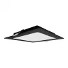 Süllyesztett mennyezeti LED panel lámpatest 18W 1980lm 4000K semleges fehér 120° négyzet alakú fekete Downlight Ecolight