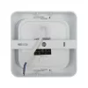 Süllyesztett / felületre szerelhető LED panel lámpatest 2w1 12W 1100lm CCT négyzet alakú fehér Downlight Ecolight