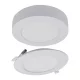 Süllyesztett / felületre szerelhető LED panel lámpatest 2w1 12W 1100lm CCT kerek fehér Downlight Ecolight