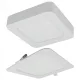 Süllyesztett / felületre szerelhető LED panel lámpatest 2w1 24W 2200lm CCT négyzet alakú fehér Downlight Ecolight