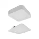 Süllyesztett / felületre szerelhető LED panel lámpatest 2w1 6W 540lm CCT négyzet alakú fehér Downlight Ecolight