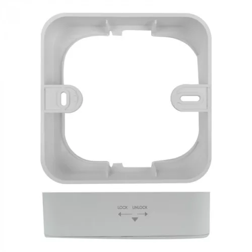 Süllyesztett / felületre szerelhető LED panel lámpatest 2w1 6W 540lm CCT négyzet alakú fehér Downlight Ecolight