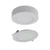 Süllyesztett / felületre szerelhető LED panel lámpatest 2w1 6W 540lm CCT kerek fehér Downlight Ecolight