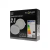 Süllyesztett / felületre szerelhető LED panel lámpatest 2w1 6W 540lm CCT kerek fehér Downlight Ecolight
