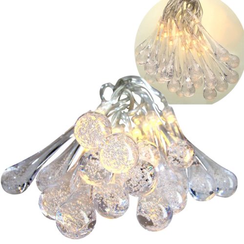 Műanyag jégcsapok Garland 3x AA elemmel működik 20x LED MILAGRO EKD3942