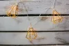 Elemes LED füzér lámpák Dekoratív lámpák Fém gyémánt 10x LED MILAGRO EKD4024