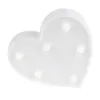 Dekoratív szív éjszakai lámpa 2x AA 1.5V elemmel működik 6x LED MILAGRO EKD3720
