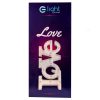 Elemes éjszakai lámpa Dekoratív LOVE felirat Fehér 16x LED MILAGRO EKD3935