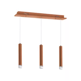   RÉZ függőlámpa 15W (3x5W) LED Réz Minimalista ML985 Milagro Metal + Akril