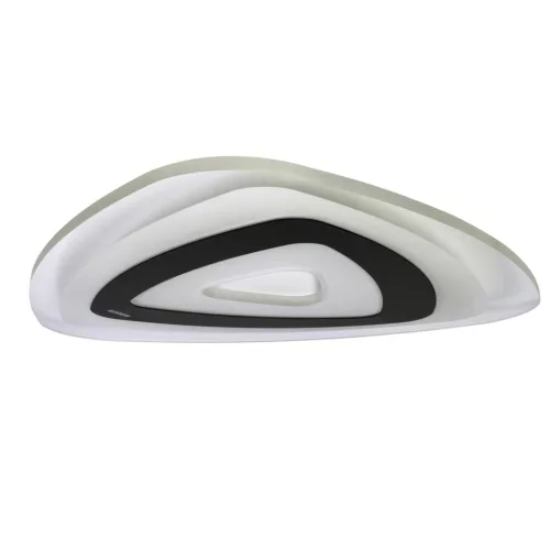 Felületre szerelhető mennyezeti lámpa VOLTA 38W LED + TÁVIRÁNYÍTÁS háromszög szabálytalan alakú ML106 Milagro fém + akril