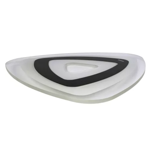 Felületre szerelhető mennyezeti lámpa VOLTA 38W LED + TÁVIRÁNYÍTÁS háromszög szabálytalan alakú ML106 Milagro fém + akril