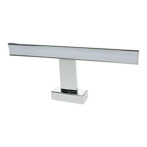 SHINE CHROME fali lámpa téglalap alakú 7W LED Fém és műanyag IP44 Milagro