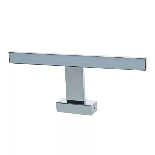 SHINE CHROME fali lámpa téglalap alakú 7W LED IP44 Fém és Milagro műanyag