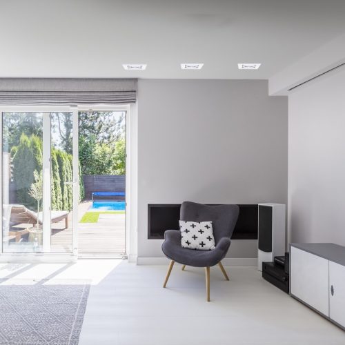 BLOCCO fehér 1xGU10 LED Milagro halogén süllyesztett lámpatest