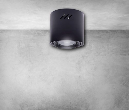 TUBO mennyezeti lámpa fekete 1xAR111 Milagro